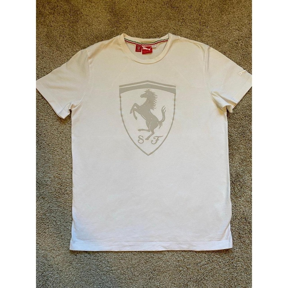 PUMA Scuderia Ferrari T Shirt Medium Large Unisex sku2
